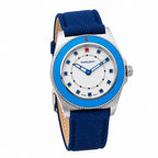 Parlent Ocean Prime - Jam Tangan Pria 40mm x 48mm, Swiss Ronda 762 Quartz Movement, Waterproof 5ATM (50M), Stainless Steel